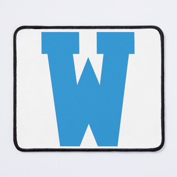 Item preview, Alphabet, Blue W, Sports letter W designed and sold by TheCultStuff.