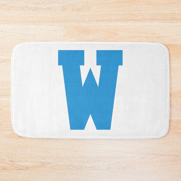 Item preview, Alphabet, Blue W, Sports letter W designed and sold by TheCultStuff.