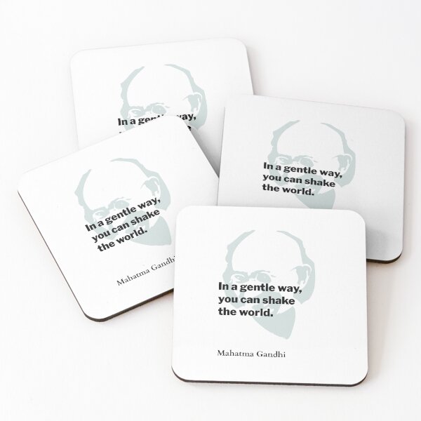 Item preview, Great words of Ghandi designed and sold by HumanQuoteLand.