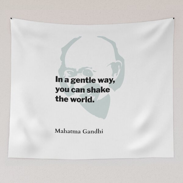 Item preview, Great words of Ghandi designed and sold by HumanQuoteLand.