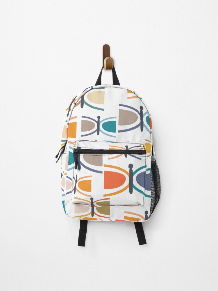 Thumbnail 1 of 3, Backpack, retro butterfly designed and sold by 3Tree.