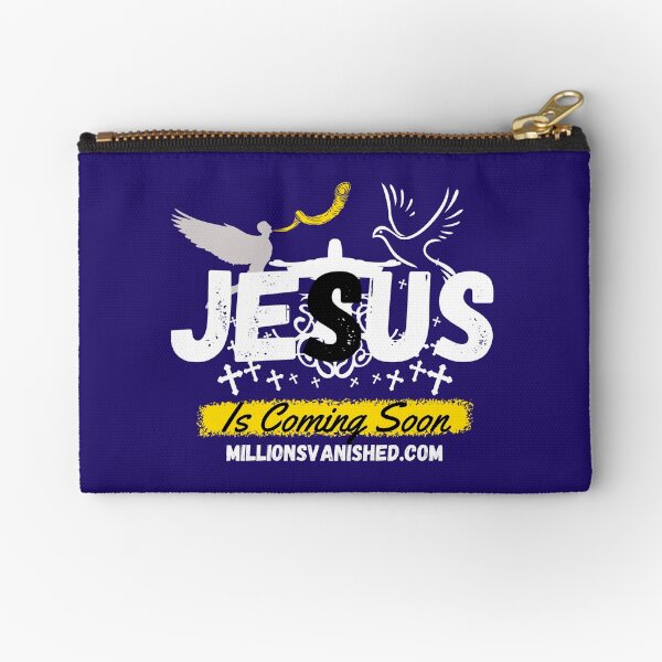 Jesus is Coming Soon 4 - Christian Zipper Pouch