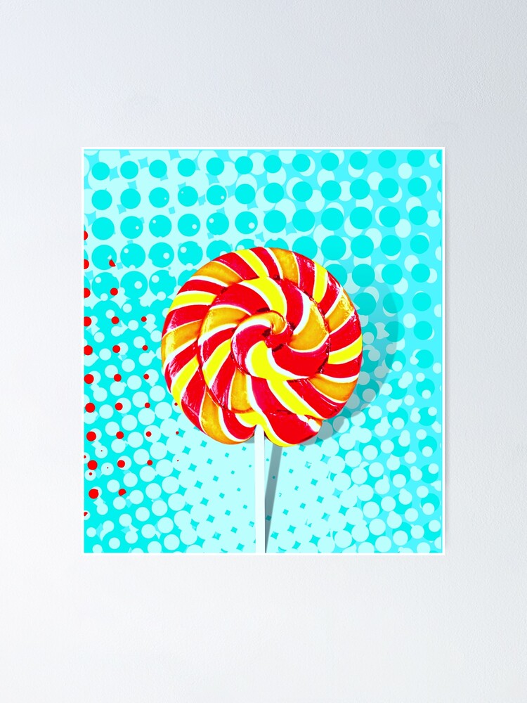 Little Artist Lollipop Suckers Paint Board Candy