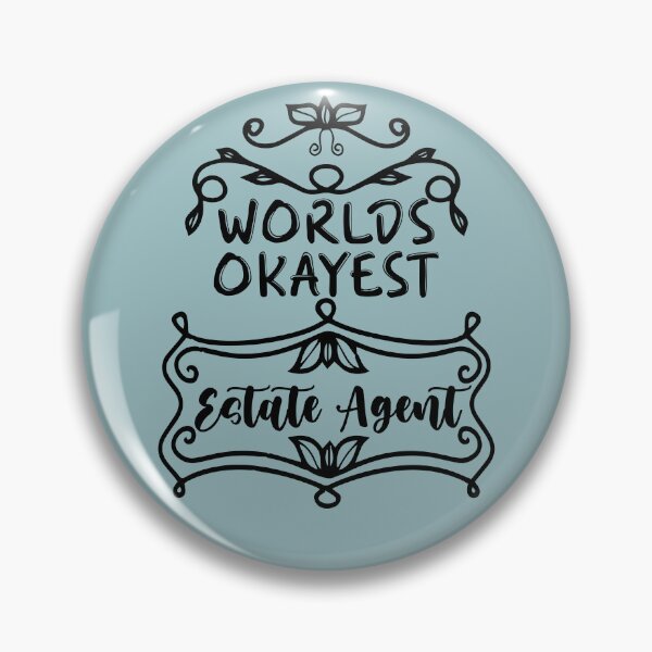 Item preview, Worlds Okayest Estate Agent - Funny Estate Agent Quote Gift Idea For Men and Womens designed and sold by Mmmm3344.