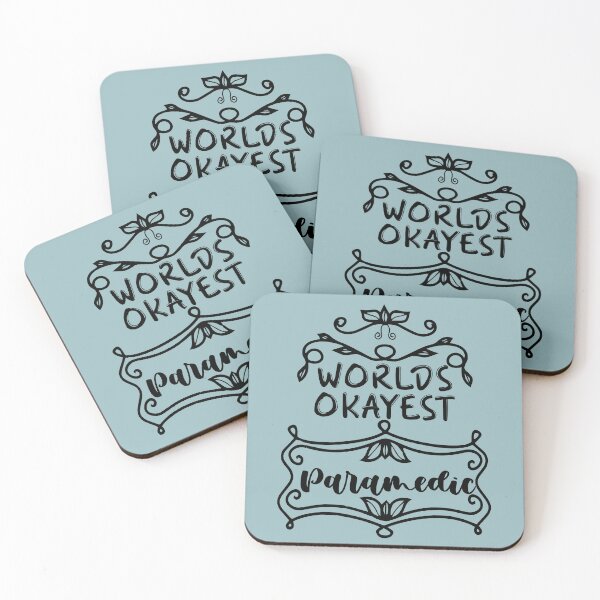 Item preview, Worlds Okayest Paramedic - Funny Paramedic Quote Gift Idea For Men and Womens designed and sold by Mmmm3344.