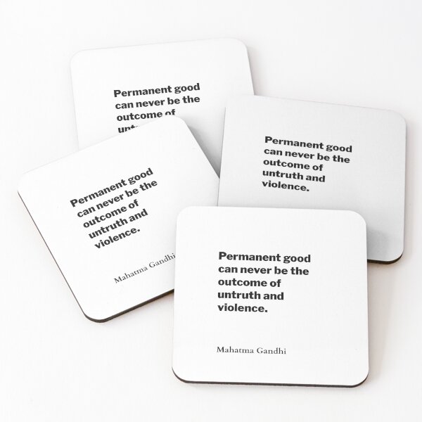 Item preview, Great words of Ghandi designed and sold by HumanQuoteLand.