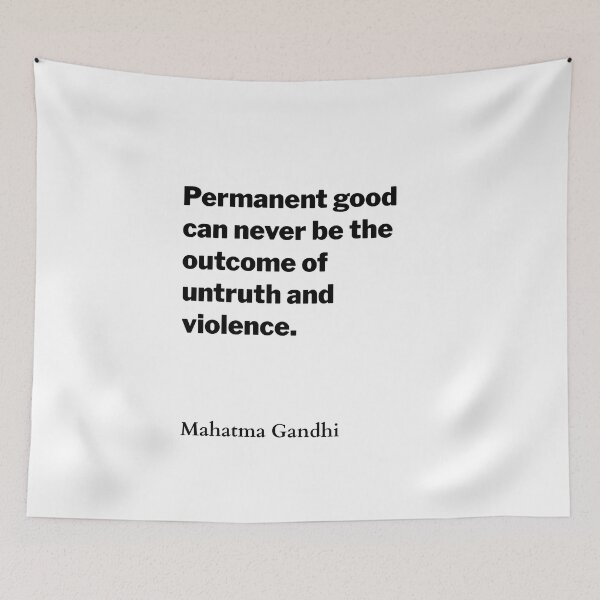 Item preview, Great words of Ghandi designed and sold by HumanQuoteLand.