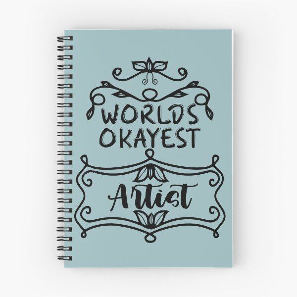 Item preview, Worlds Okayest Artist - Funny Artist Quote Gift Idea For Men and Womens designed and sold by Mmmm3344.