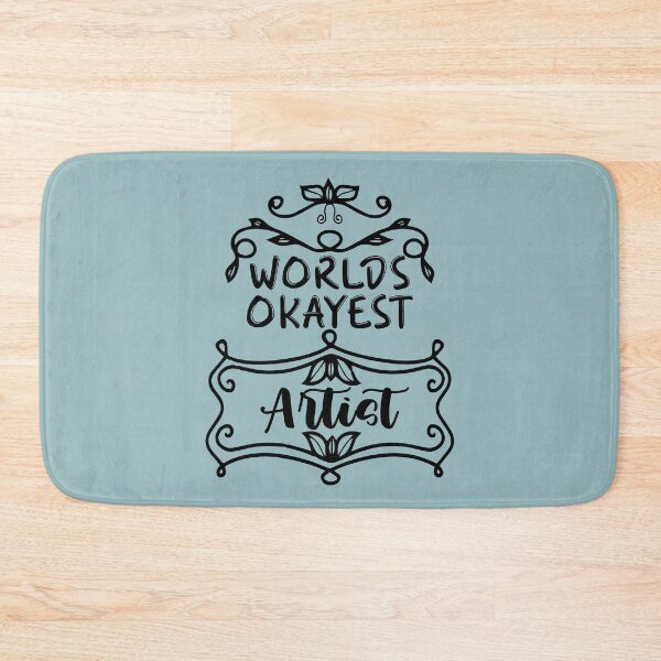 Item preview, Worlds Okayest Artist - Funny Artist Quote Gift Idea For Men and Womens designed and sold by Mmmm3344.
