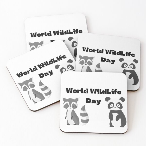 Item preview, World WildLife Day Cute designed and sold by RelaxTimeYogaa.