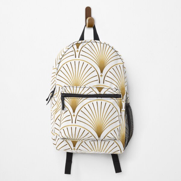 Item preview, Art Deco Gold Geometric Pattern With Gold Shimmer designed and sold by Vic Torys ☆.