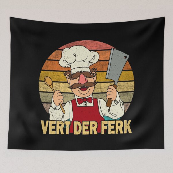 Item preview, The Muppet Kitchen Swedish Chef designed and sold by ValentinaHramov.