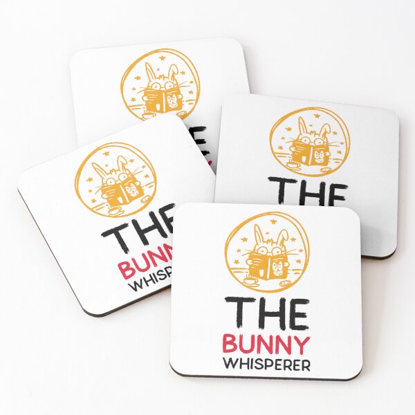 Item preview, The Bunny Whisperer - Rabbit And Books designed and sold by ThingsInMyHead2.