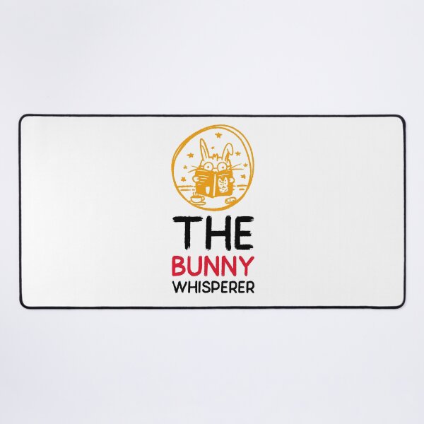 Item preview, The Bunny Whisperer - Rabbit And Books designed and sold by ThingsInMyHead2.