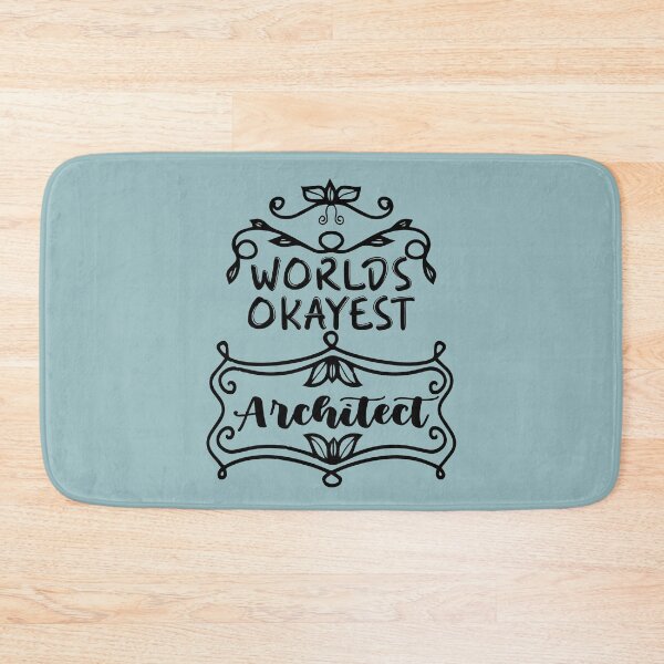 Item preview, Worlds Okayest Architect - Funny Architect Quote Gift Idea For Men and Womens designed and sold by Mmmm3344.