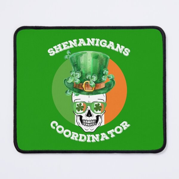 Item preview, Shenanigans Coordinator St Patricks Skull, Funny Skull St Patricks Shenanigans Coordinator designed and sold by WanderTravels.