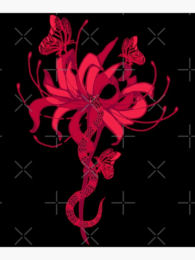 Purple Red Spider Lily