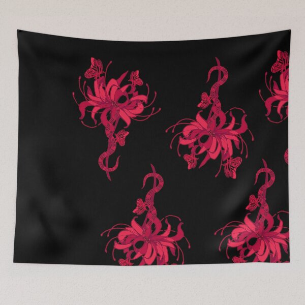 Item preview, Purple Red Spider Lily designed and sold by THEMADBRUSH.
