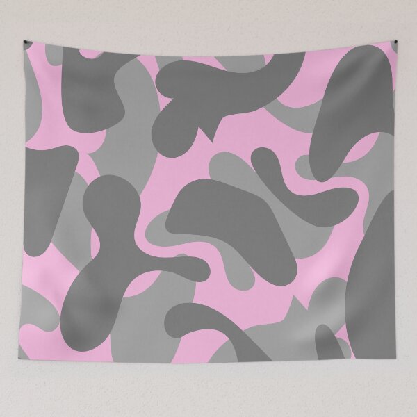Item preview, Hermoso patrón rosa y gris. designed and sold by designApex.
