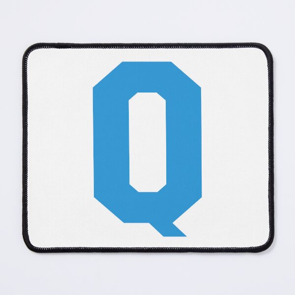 Item preview, Alphabet, Blue Q, Sports letter Q designed and sold by TheCultStuff.