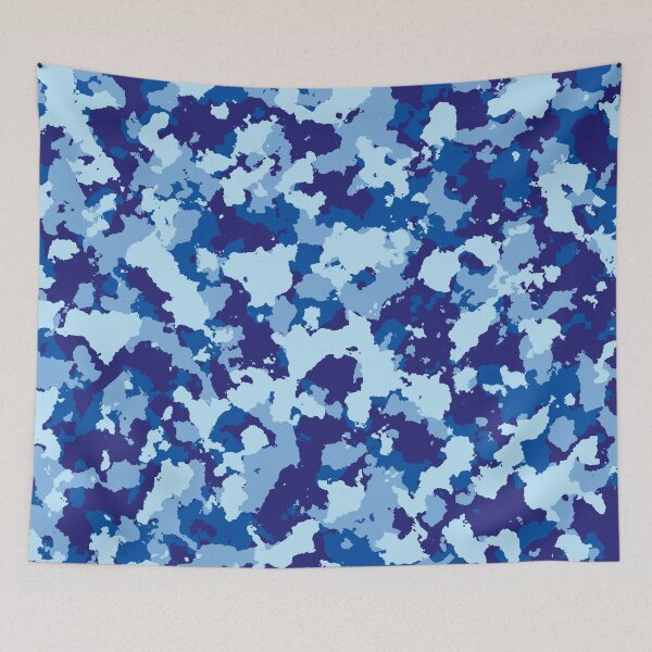 Item preview, Blue Camouflage designed and sold by Tshirtstory.