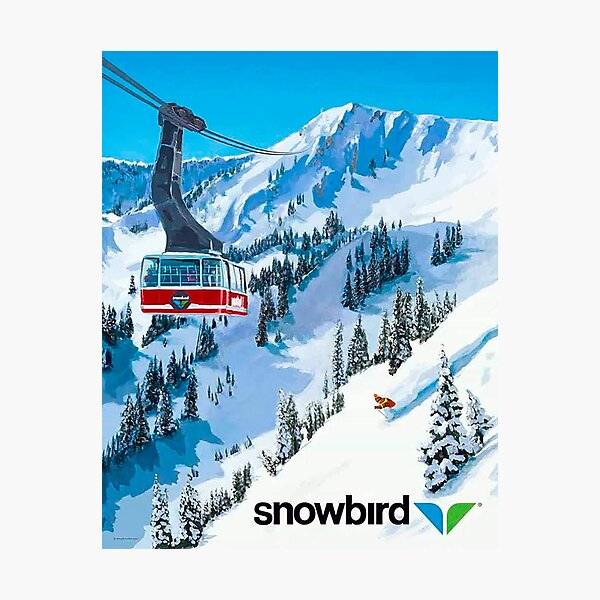 Item preview, snowbird ski resort designed and sold by AsKartongs.