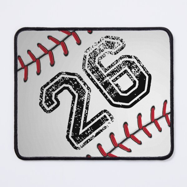 Item preview, Baseball ball number 26, twenty six designed and sold by TheCultStuff.