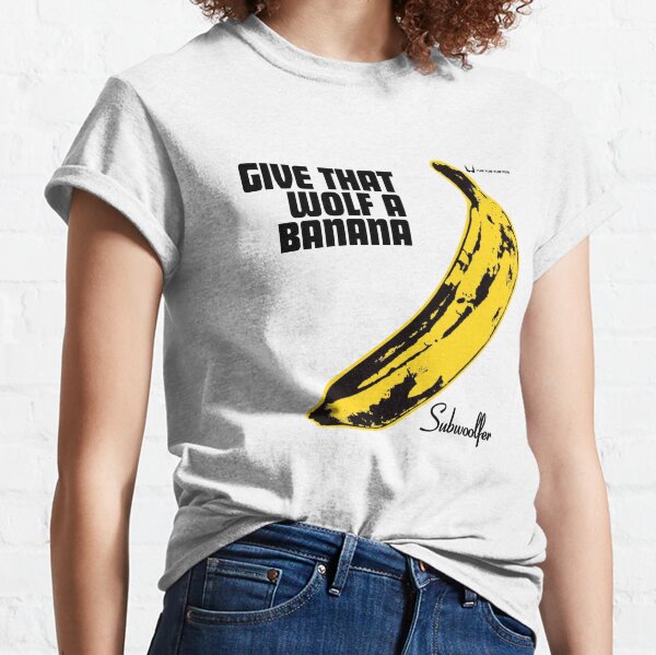 Subwoofer Warhol Give That Wolf A Banana Norvège Eurovision 2022 T-shirt classique
