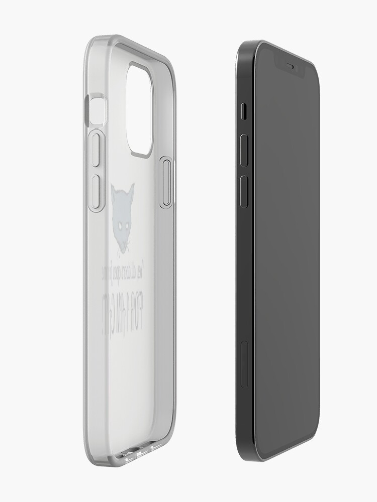 Alternate view of Yes, all doors open for me, FOR I AM CAT! iPhone Case & Cover