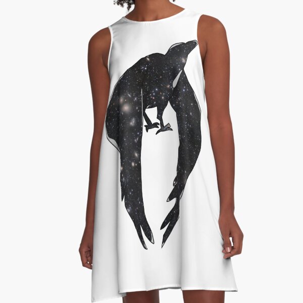 Gravity Daze Raven A-Line Dress