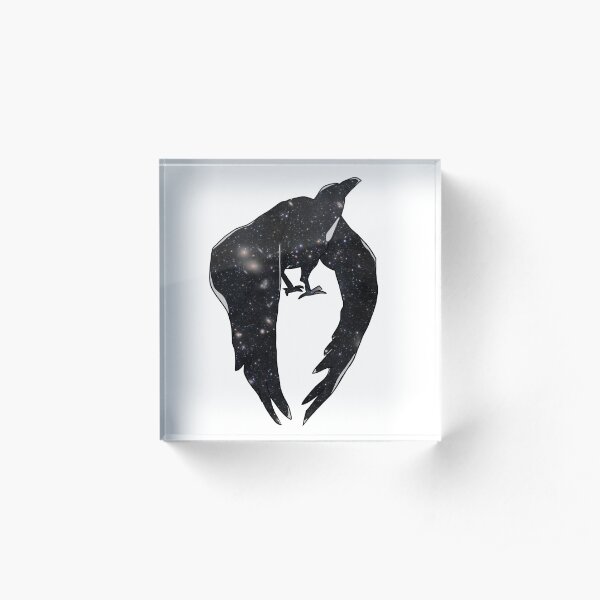 Gravity Daze Raven Acrylic Block