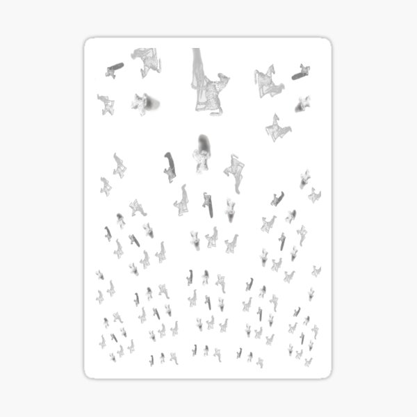Chess feng shui Sticker