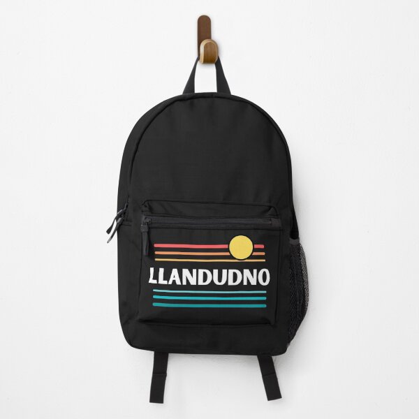 Item preview, LLandudno, Wales retro sunset tee, tourist t shirt. Tourism in North Wales. I went to Llandudno and all Igot was this designed and sold by RunningJoke.