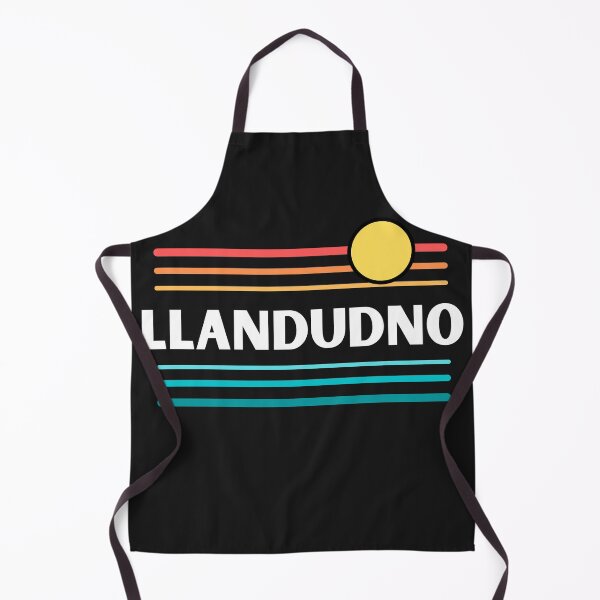 Item preview, LLandudno, Wales retro sunset tee, tourist t shirt. Tourism in North Wales. I went to Llandudno and all Igot was this designed and sold by RunningJoke.