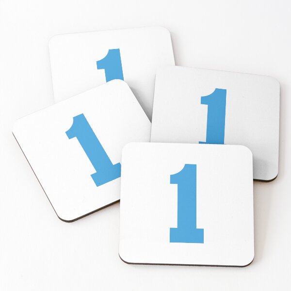 Item preview, Number 1, Blue one, Sports number 1 designed and sold by TheCultStuff.