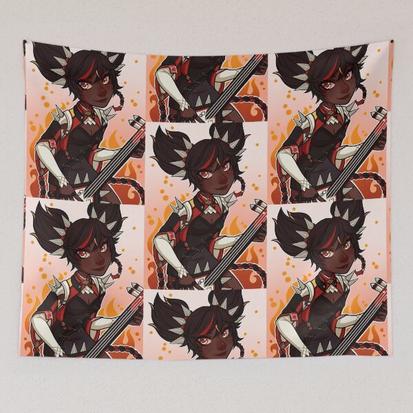 Item preview, Genshin Impact - Xinyan designed and sold by galaxiiacharlie.