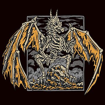 Vorschaubild zum Design Skelett-Drache von Kobeko