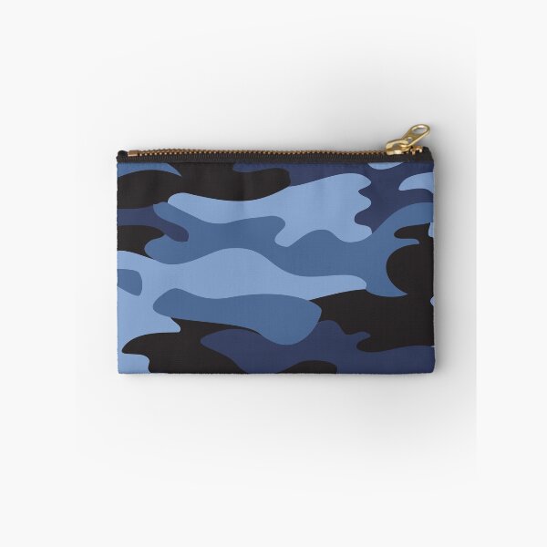 Item preview, Blue and Black camouflage pattern designed and sold by designApex.