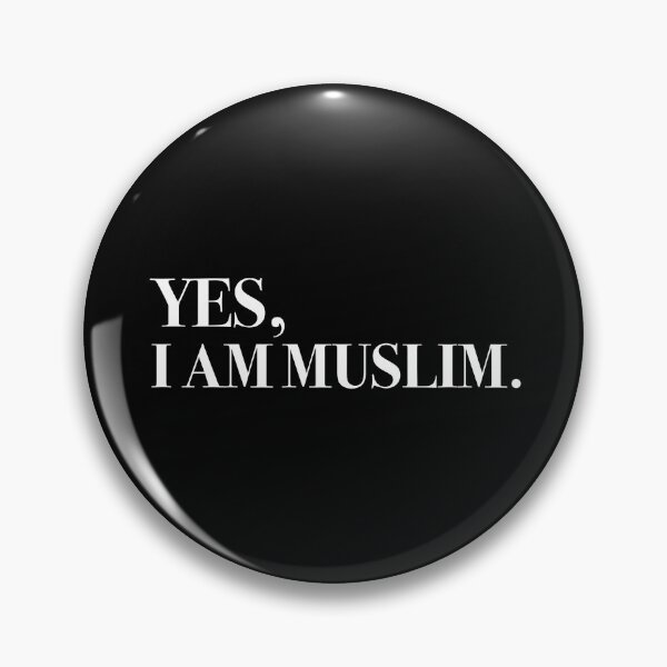 Item preview, Yes, I am Muslim designed and sold by Artsilhouette.
