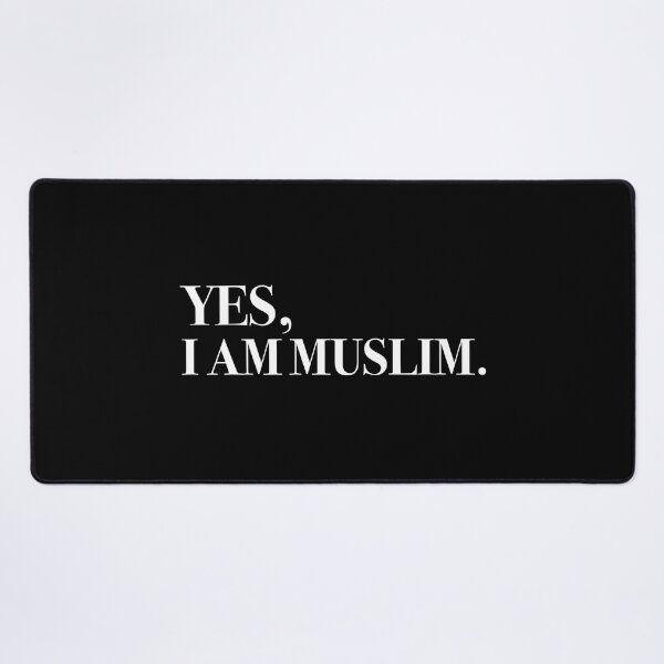 Item preview, Yes, I am Muslim designed and sold by Artsilhouette.