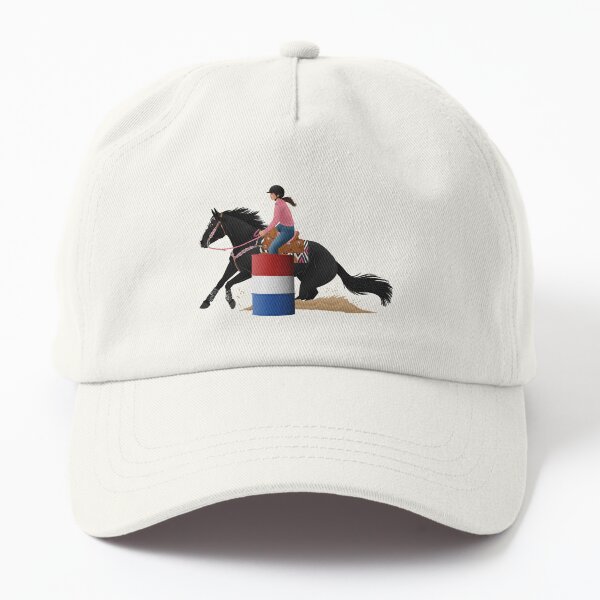 Aperçu de l'œuvre Black Quarter Horse Barrel Racer - Rampaige équin Sticker créée et vendue par JochenAlex.