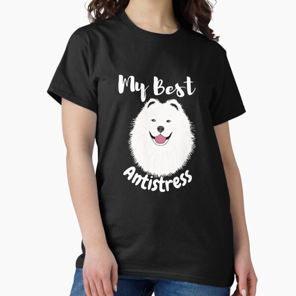Surprised Samoyed Dog - Cute & Adorable Anime Sticker