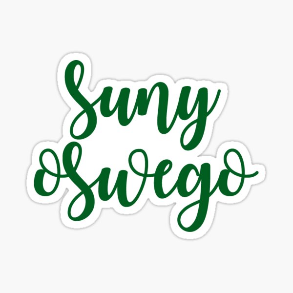 SUNY Oswego Sticker