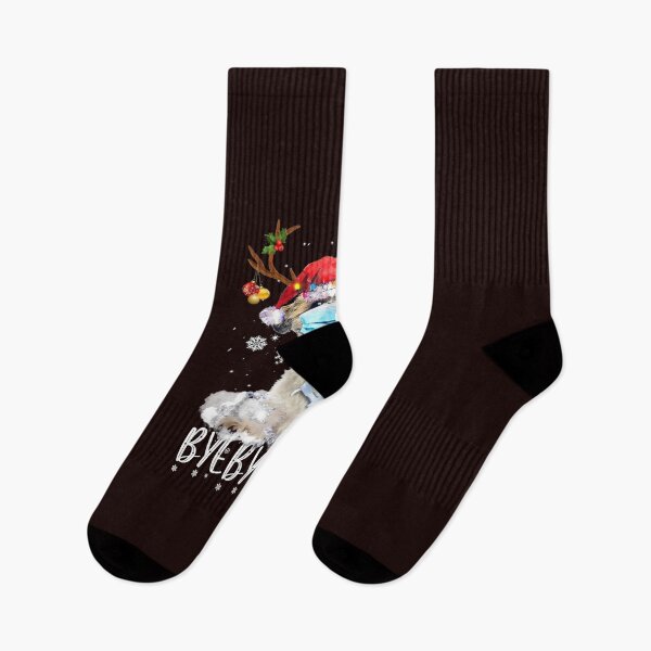 Artikelvorschau, Lustige Shih Tzu Weihnachtsgesichtsmaske Bye Bye 2020 Xmas Dog Sweatshirt entworfen und verkauft von Haitszinger.