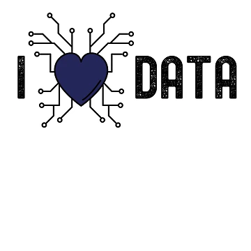 Artwork thumbnail, Data science python programming; I love data by Hitokami
