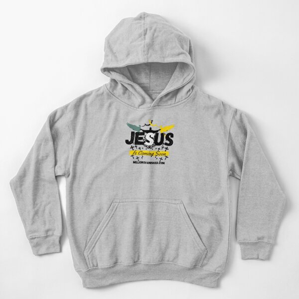 Jesus is Coming Soon 5 - Christian Kids Pullover Hoodie