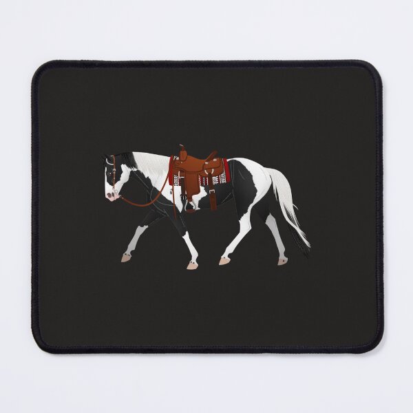 Item preview, Black Tobiano Western Paint - Equine Rampaige Sticker designed and sold by JochenAlex.