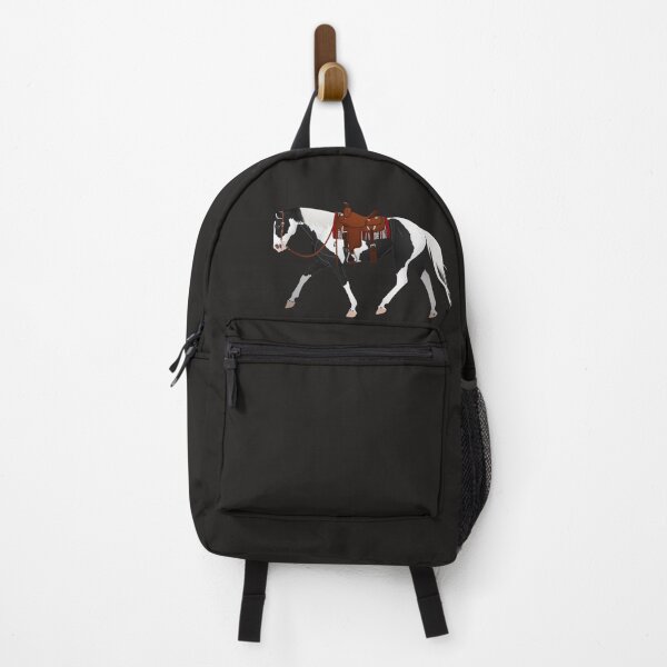 Item preview, Black Tobiano Western Paint - Equine Rampaige Sticker designed and sold by JochenAlex.