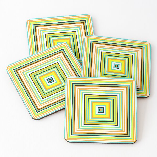 Item preview, Shrinking Squares 1 designed and sold by genpythonart.