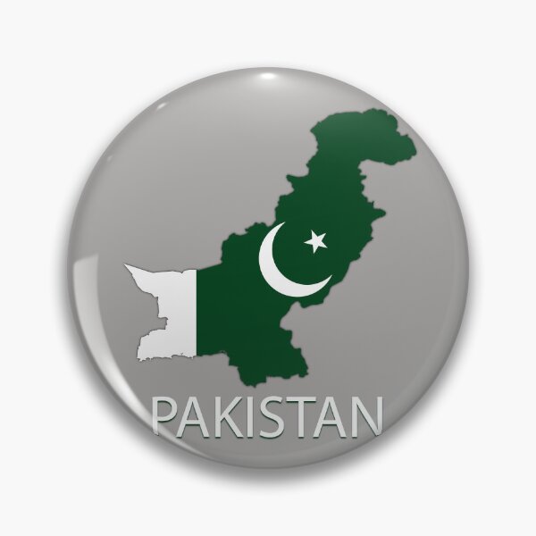 Item preview, Pakistani Flag inside Map of Pakistan  designed and sold by mashmosh.